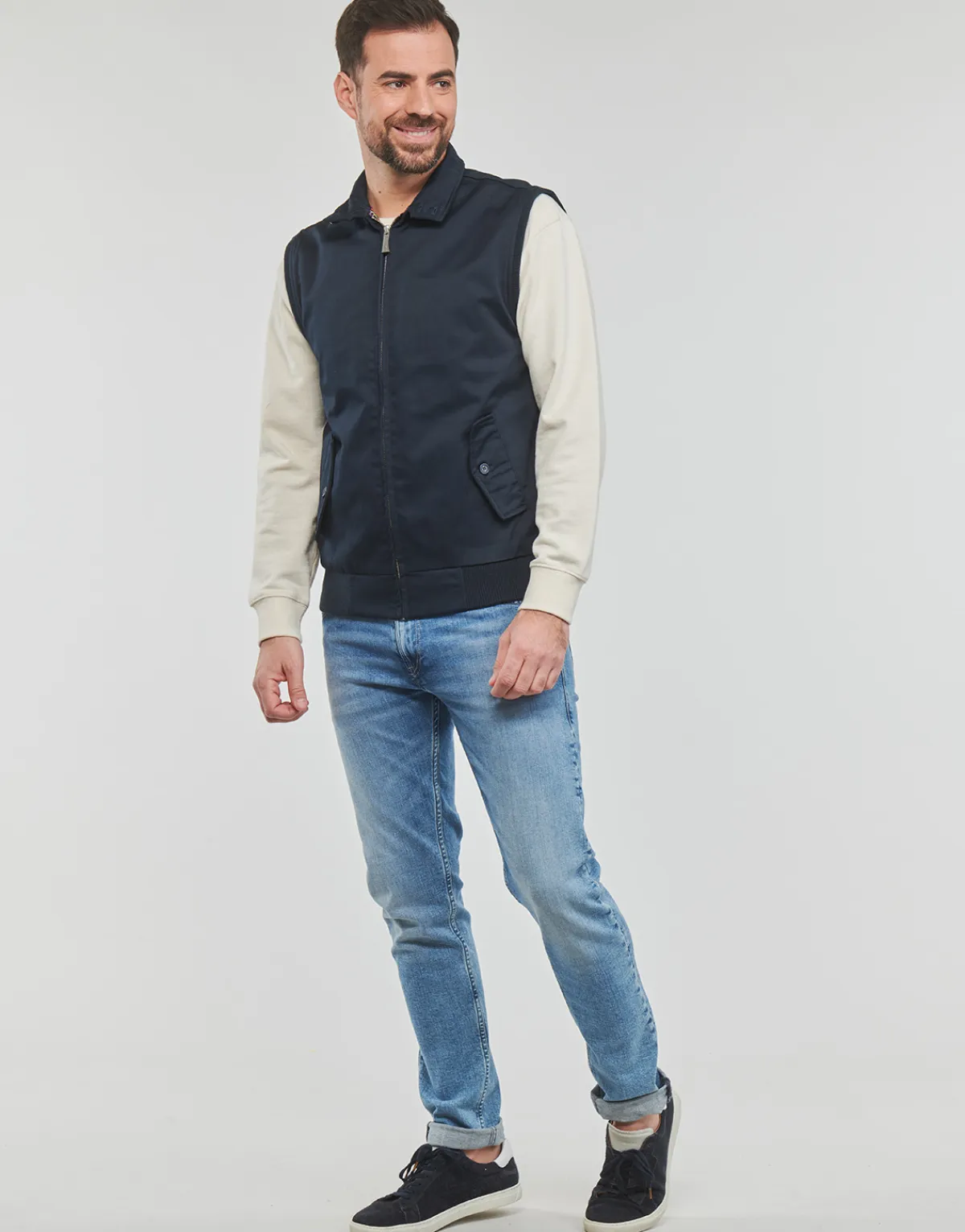 Sale Harrington - HGO WAISTCOAT Marine