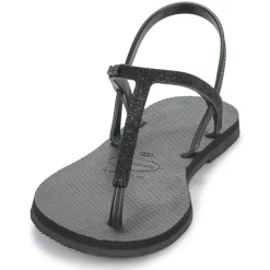 Havaianas - PARATY GLITTER Noir Discount