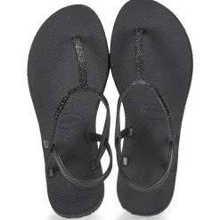 Havaianas - PARATY GLITTER Noir Discount