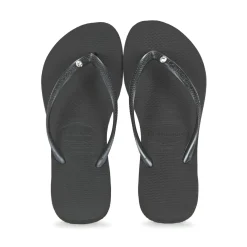 Clearance Havaianas - SLIM CRYSTAL GLAMOUR SWAROVSKI Noir