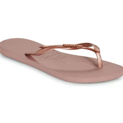 Havaianas - SLIM LOGO METALLIC Rose Outlet
