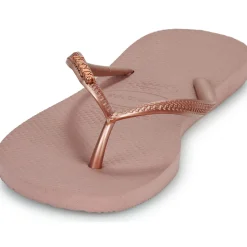Havaianas - SLIM LOGO METALLIC Rose Outlet