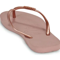 Havaianas - SLIM LOGO METALLIC Rose Outlet