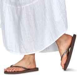 Outlet Havaianas - SLIM LOGO METALLIC Marron