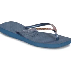 Hot Havaianas - SLIM SQUARE GLITTER Marine