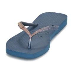 Hot Havaianas - SLIM SQUARE GLITTER Marine