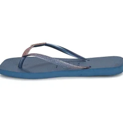 Hot Havaianas - SLIM SQUARE GLITTER Marine