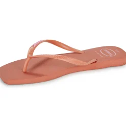 Sale Havaianas - SLIM SQUARE LOGO POP UP Rose