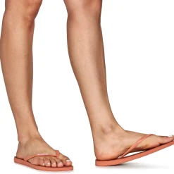 Sale Havaianas - SLIM SQUARE LOGO POP UP Rose