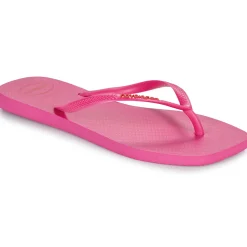 Best Havaianas - SLIM SQUARE LOGO POP UP Rose