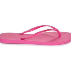Best Havaianas - SLIM SQUARE LOGO POP UP Rose