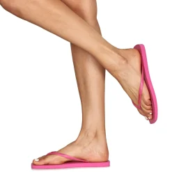 Best Havaianas - SLIM SQUARE LOGO POP UP Rose