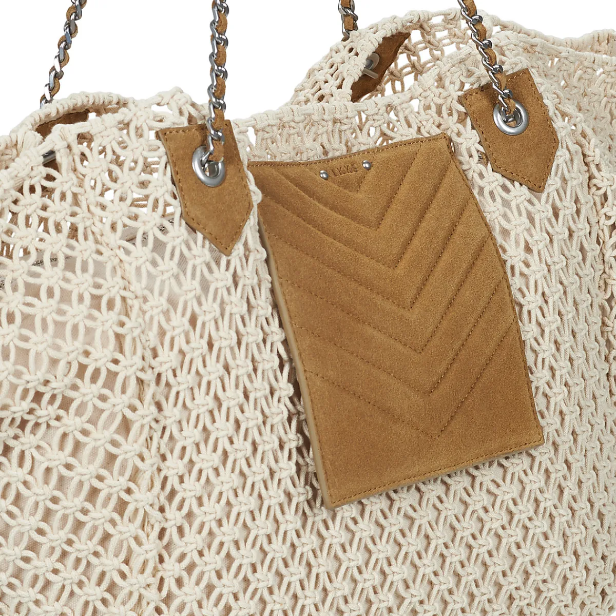 Ikks - 1440 CABAS XL CROCHET SUEDE