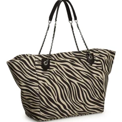 Ikks - 1440 CABAS XL TOILE ZEBRE