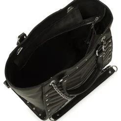 Best Ikks - 1440 M ROCK STUDS ZIPPE Noir