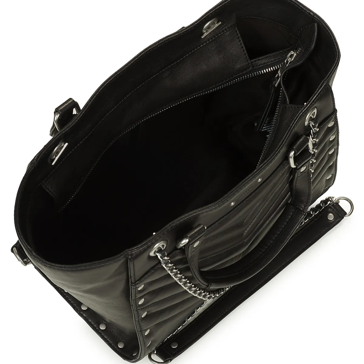 Best Ikks - 1440 M ROCK STUDS ZIPPE Noir