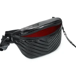 Online Ikks - 1440 POCKET BELT VARNISH Noir