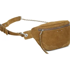 Outlet Ikks - 1440 POCKET BELT WESTERN SUEDE Camel