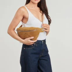 Outlet Ikks - 1440 POCKET BELT WESTERN SUEDE Camel