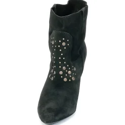 Online Ikks - BOTTINE PAISLEY Noir