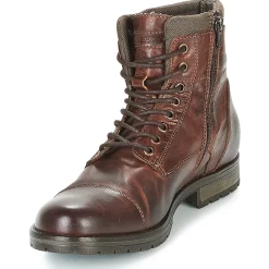 Jack & Jones - ALBANY LEATHER Marron Best