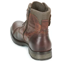 Jack & Jones - ALBANY LEATHER Marron Best
