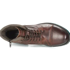 Jack & Jones - ALBANY LEATHER Marron Best