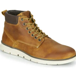 Online Jack & Jones - JFW TUBAR LEATHER Marron