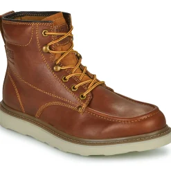 Jack & Jones - JFWALDGATE MOC LEATHER BOOT Cognac New