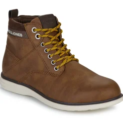 Jack & Jones - JFWDENVER PU COMBO BOOT Marron Outlet