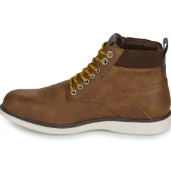 Jack & Jones - JFWDENVER PU COMBO BOOT Marron Outlet