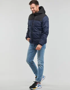 Jack & Jones - JJCHILI PUFFER HOOD Marine Discount
