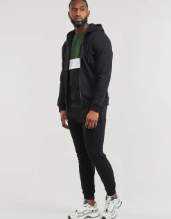 Jack & Jones - JJEBRADLEY SWEAT ZIP HOOD Noir