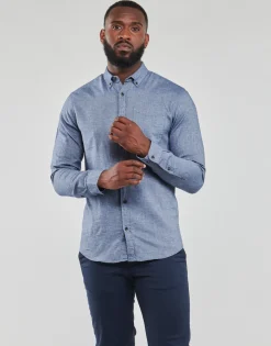 Jack & Jones - JJECLASSIC MELANGE SHIRT LS SN