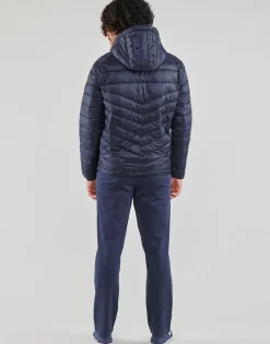 Jack & Jones - JJEFLY PUFFER HOOD Marine New