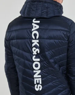 Hot Jack & Jones - JJEHERO PUFFER HOOD Marine