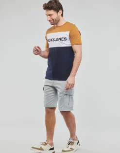 Discount Jack & Jones - JJELOGO BLOCKING TEE SS