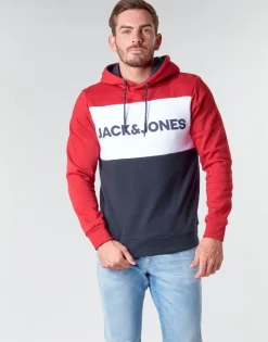 New Jack & Jones - JJELOGO BLOCKING Rouge