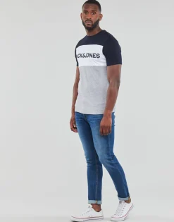Jack & Jones - JJELOGO BLOCKING TEE Sale