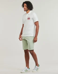 Jack & Jones - JJELOGO POLO SS 2 COL SS24 SN Blanc Discount