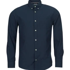 Outlet Jack & Jones - JJEOXFORD SHIRT LS Marine