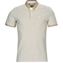 Sale Jack & Jones - JJEPAULOS POLO SS Beige