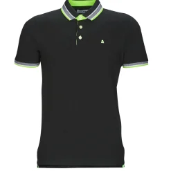 Jack & Jones - JJEPAULOS POLO SS Noir Clearance