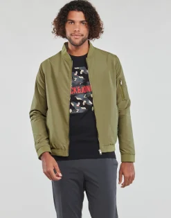 Jack & Jones - JJERUSH BOMBER Kaki Outlet