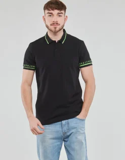 Online Jack & Jones - JJGLOBUS POLO SS Noir