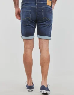 Clearance Jack & Jones - JJIRICK JJICON SHORTS Bleu