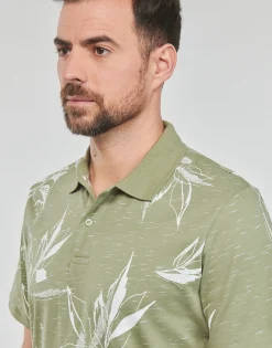 Clearance Jack & Jones - JORCRAYON AOP POLO SS Kaki