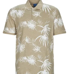 Jack & Jones - JORCRAYON AOP POLO SS Beige Hot