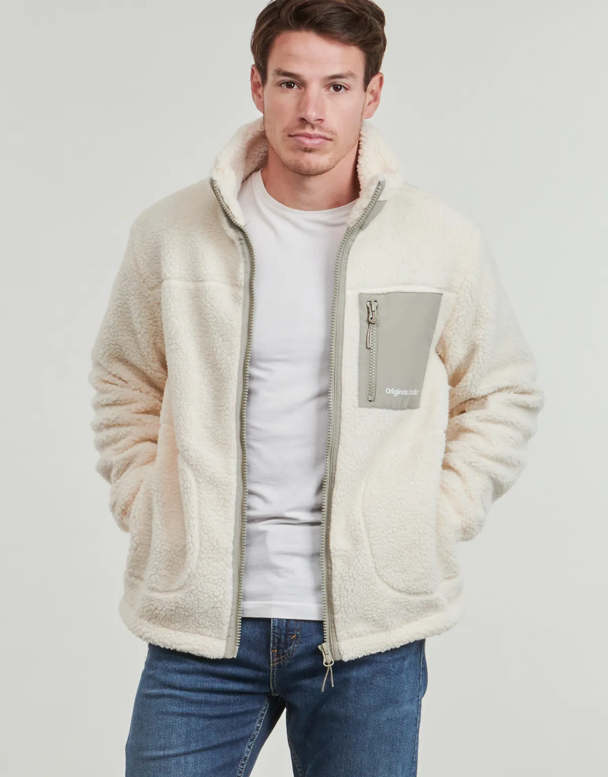 Hot Jack & Jones - JORVESTERBRO Beige