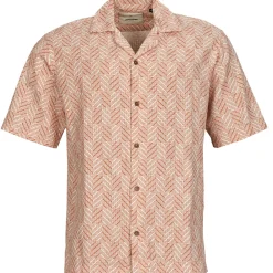 Jack & Jones - JPRBLUVINCENT PRINT RESORT S/S SHIRT SN Orange Clearance